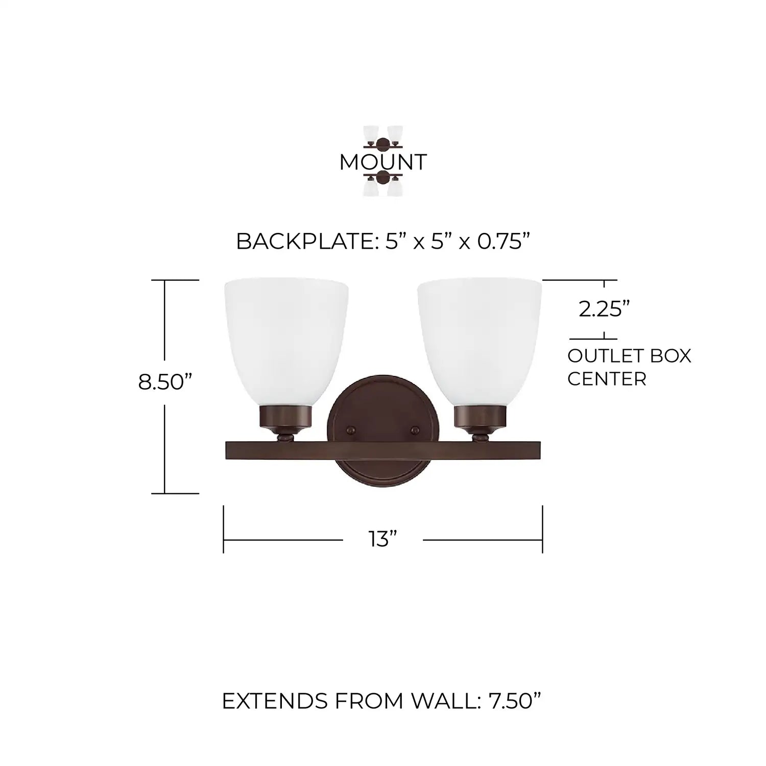 CAPITAL LIGHTING, JAMESON VANITY, VANITY LIGHT