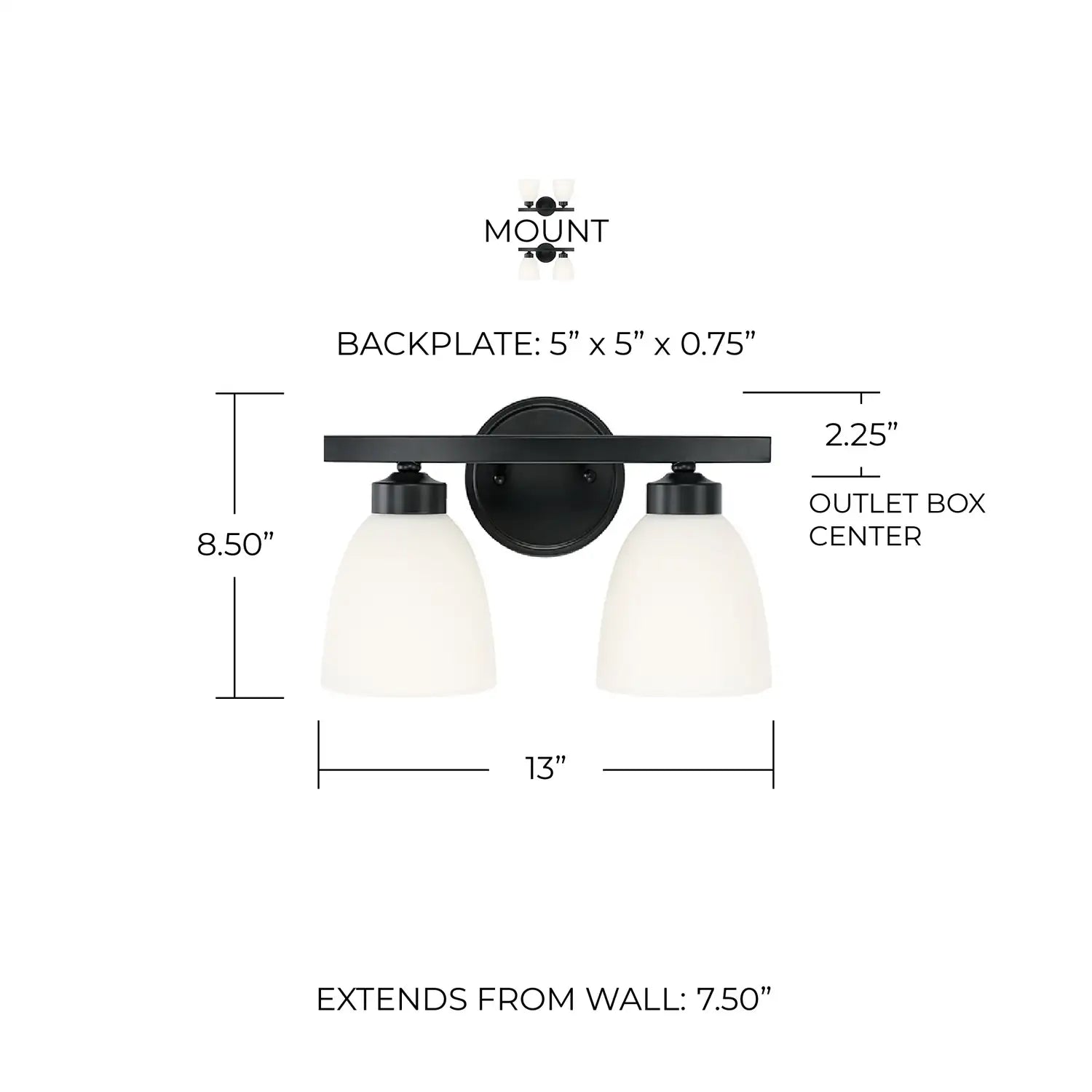 CAPITAL LIGHTING, JAMESON VANITY, VANITY LIGHT