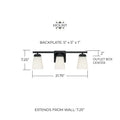 CAPITAL LIGHTING, BAXLEY VANITY, VANITY LIGHT
