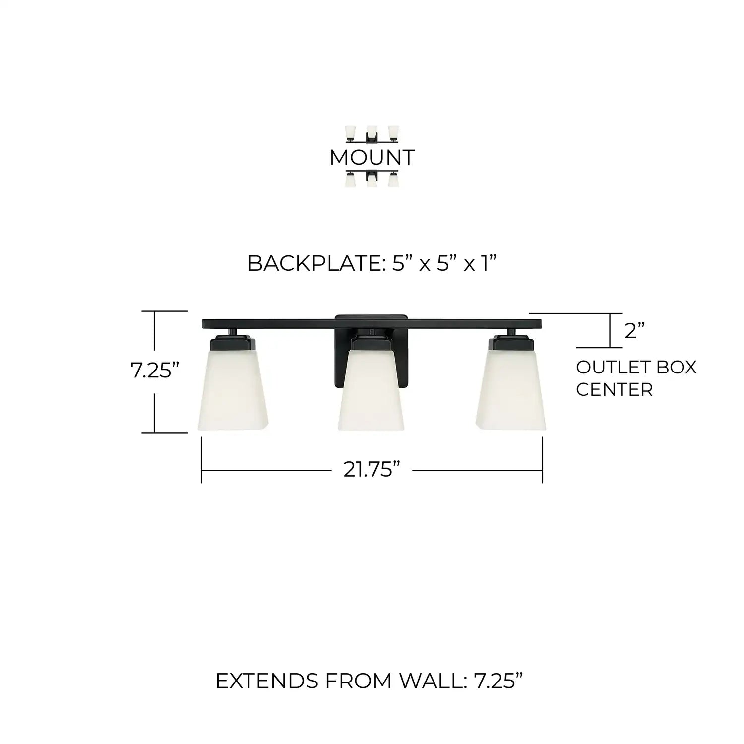 CAPITAL LIGHTING, BAXLEY VANITY, VANITY LIGHT