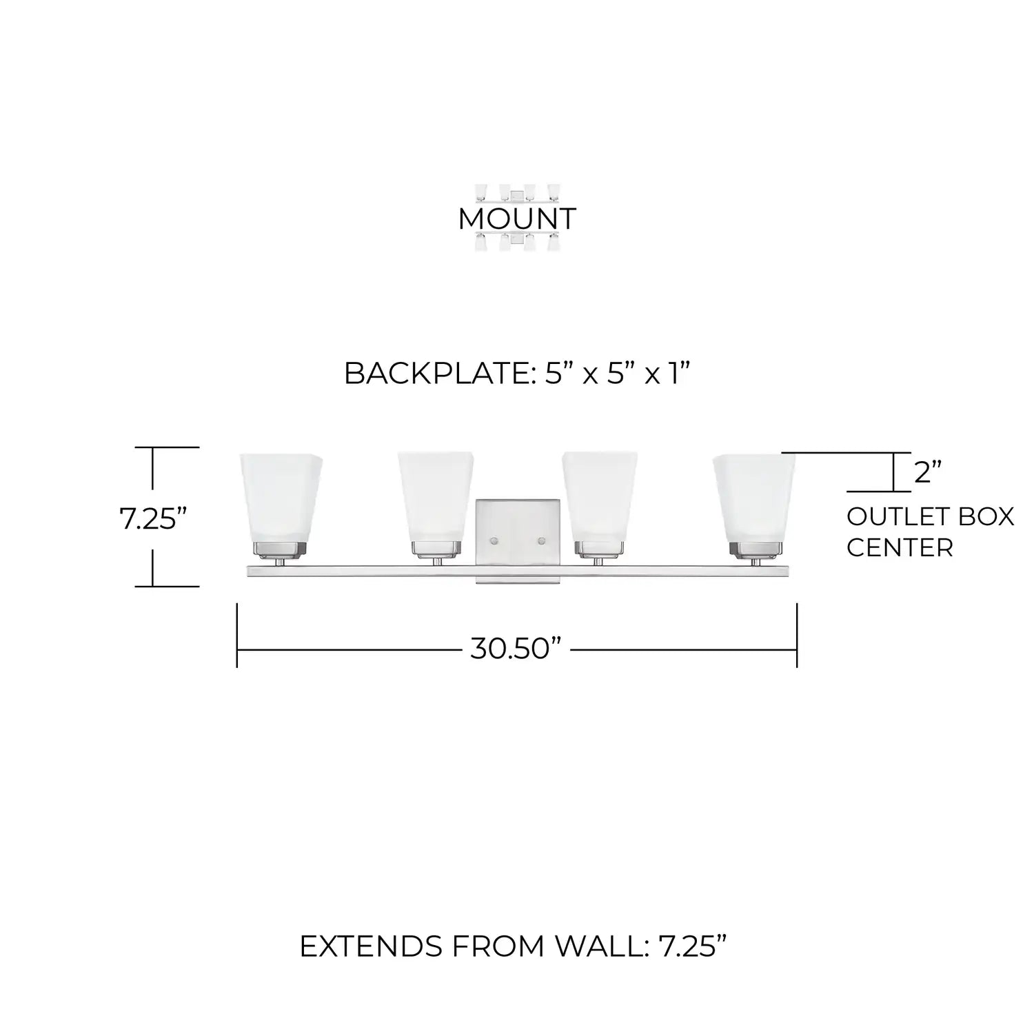 CAPITAL LIGHTING, BAXLEY VANITY, VANITY LIGHT
