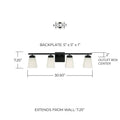 CAPITAL LIGHTING, BAXLEY VANITY, VANITY LIGHT