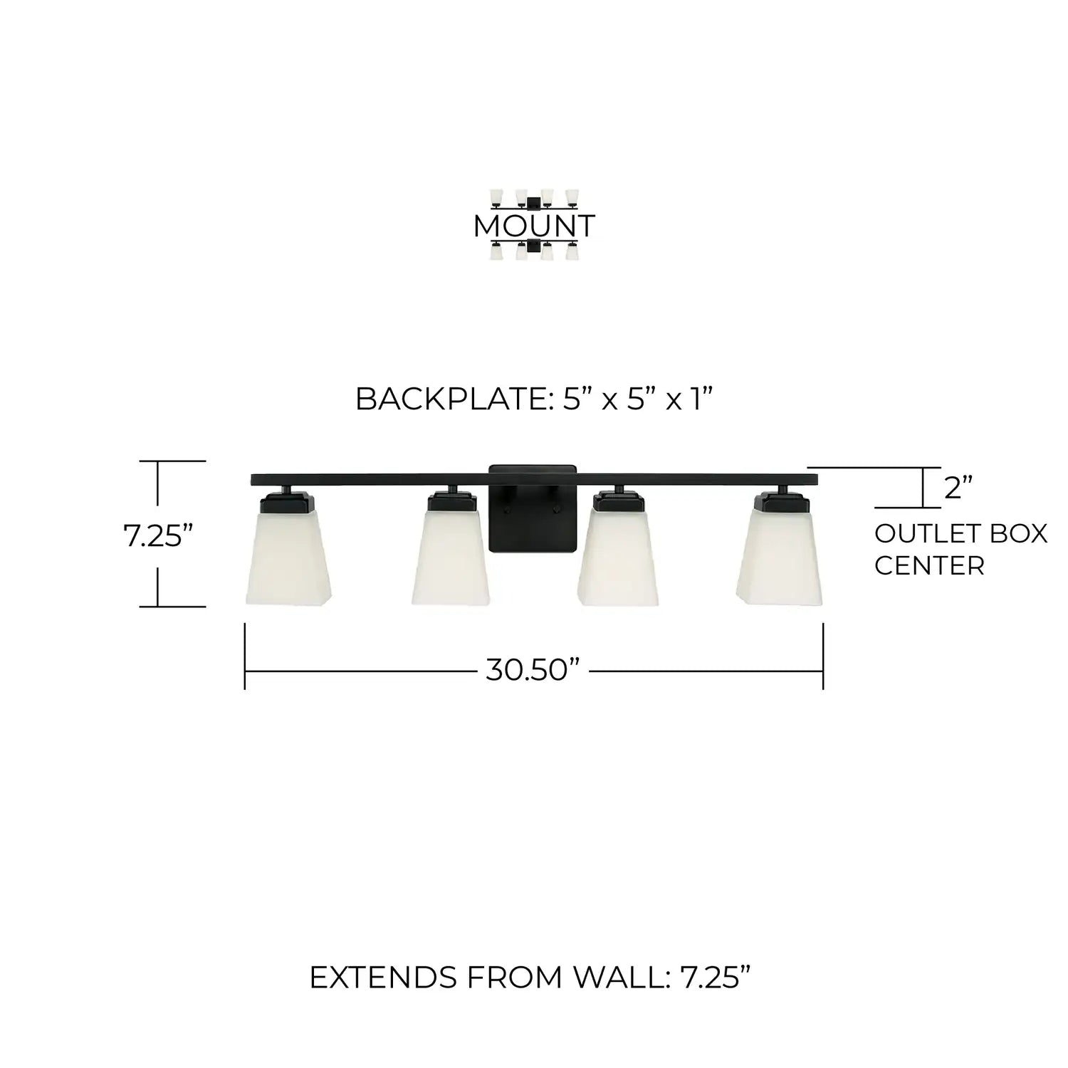CAPITAL LIGHTING, BAXLEY VANITY, VANITY LIGHT