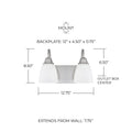 CAPITAL LIGHTING, TRENTON VANITY, VANITY LIGHT