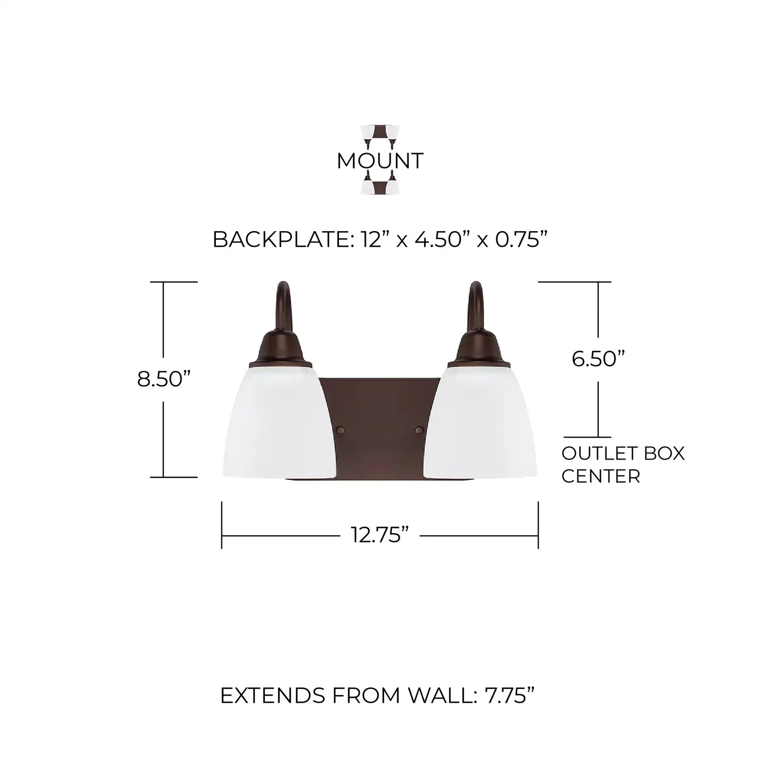 CAPITAL LIGHTING, TRENTON VANITY, VANITY LIGHT
