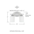 CAPITAL LIGHTING, DIXON VANITY, VANITY LIGHT