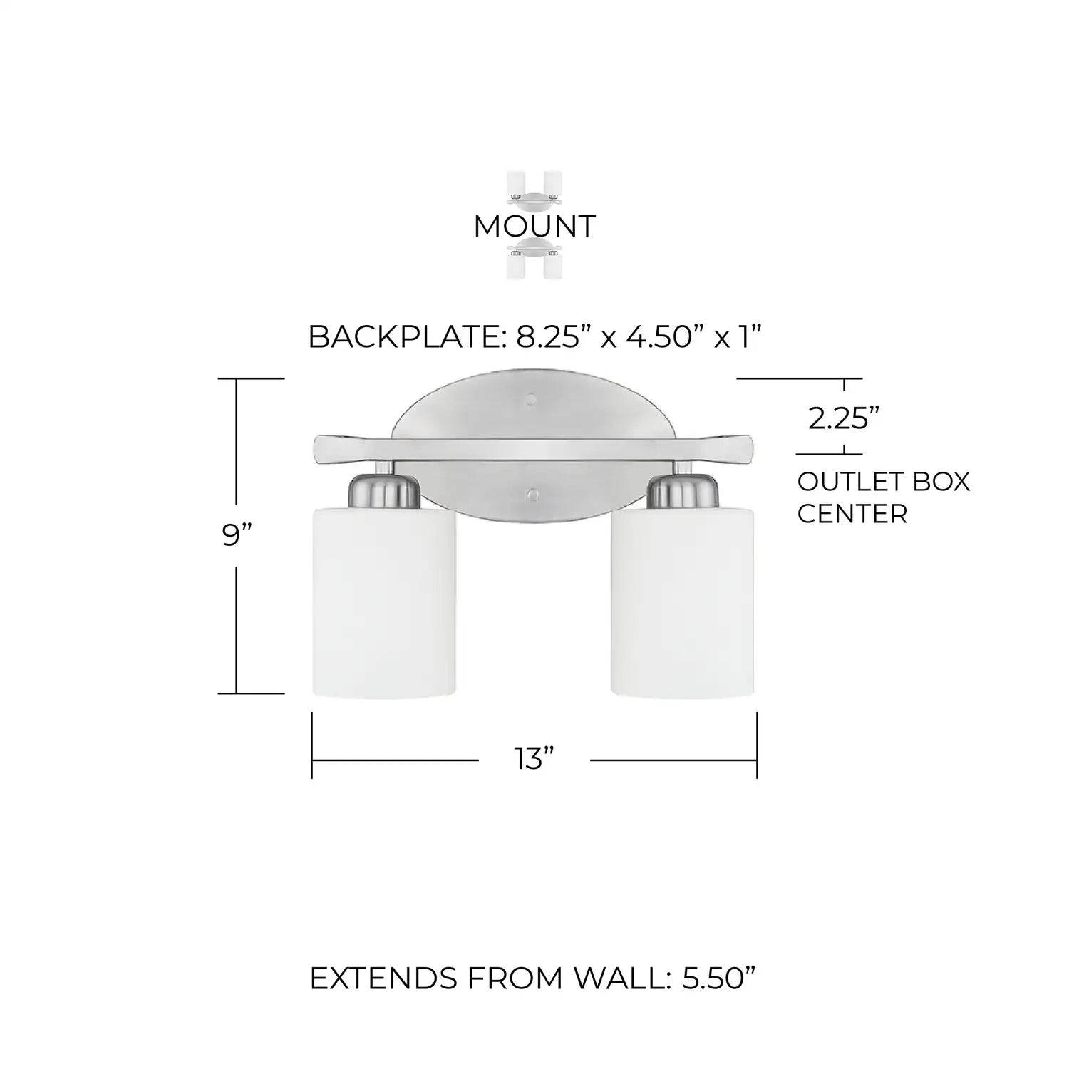 CAPITAL LIGHTING, DIXON VANITY, VANITY LIGHT
