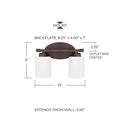 CAPITAL LIGHTING, DIXON VANITY, VANITY LIGHT