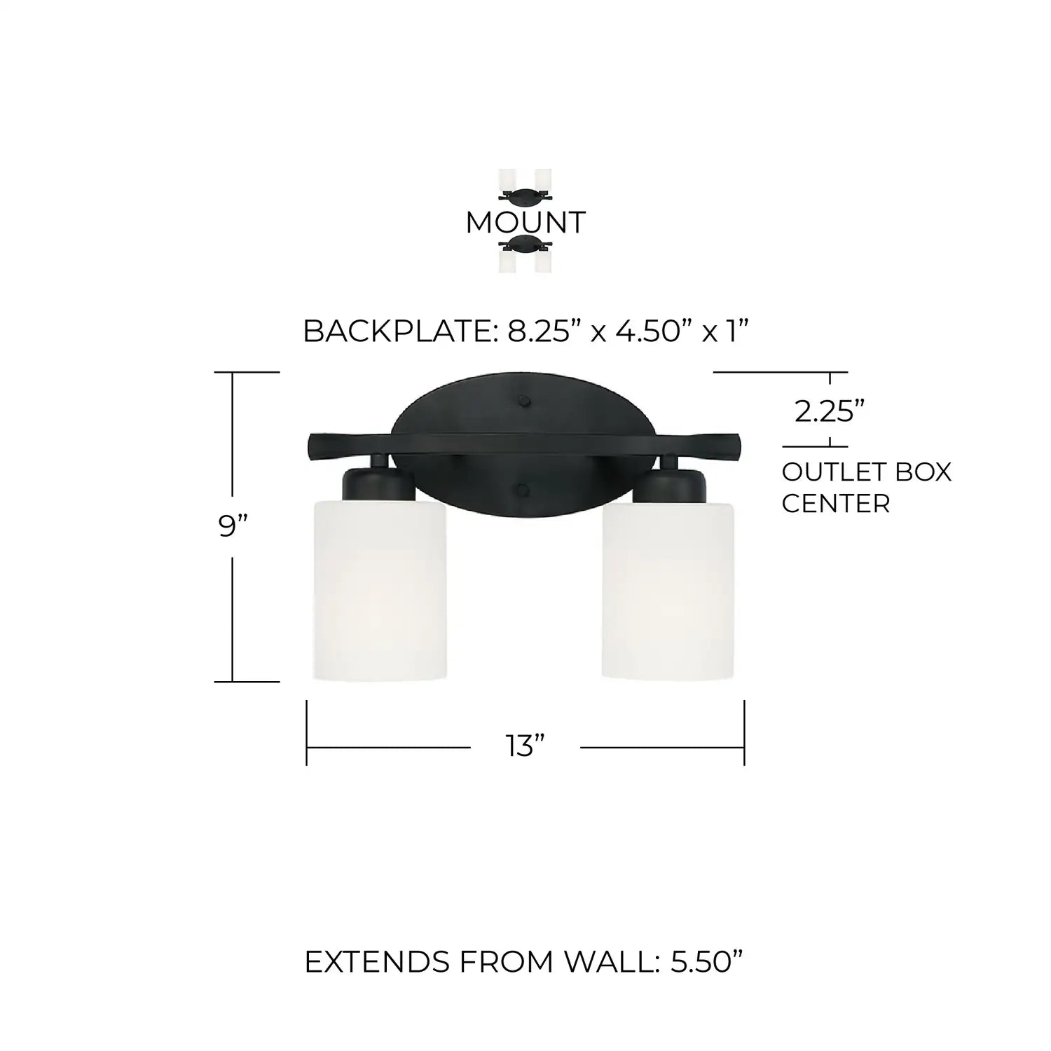 CAPITAL LIGHTING, DIXON VANITY, VANITY LIGHT