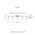 CAPITAL LIGHTING, DIXON VANITY, VANITY LIGHT