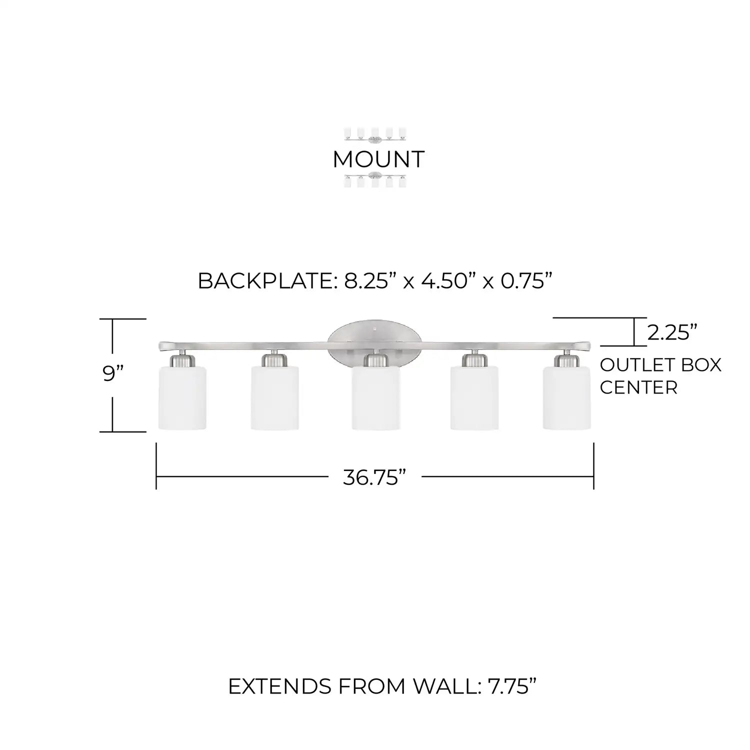 CAPITAL LIGHTING, DIXON VANITY, VANITY LIGHT
