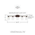 CAPITAL LIGHTING, DIXON VANITY, VANITY LIGHT