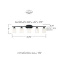 CAPITAL LIGHTING, DIXON VANITY, VANITY LIGHT
