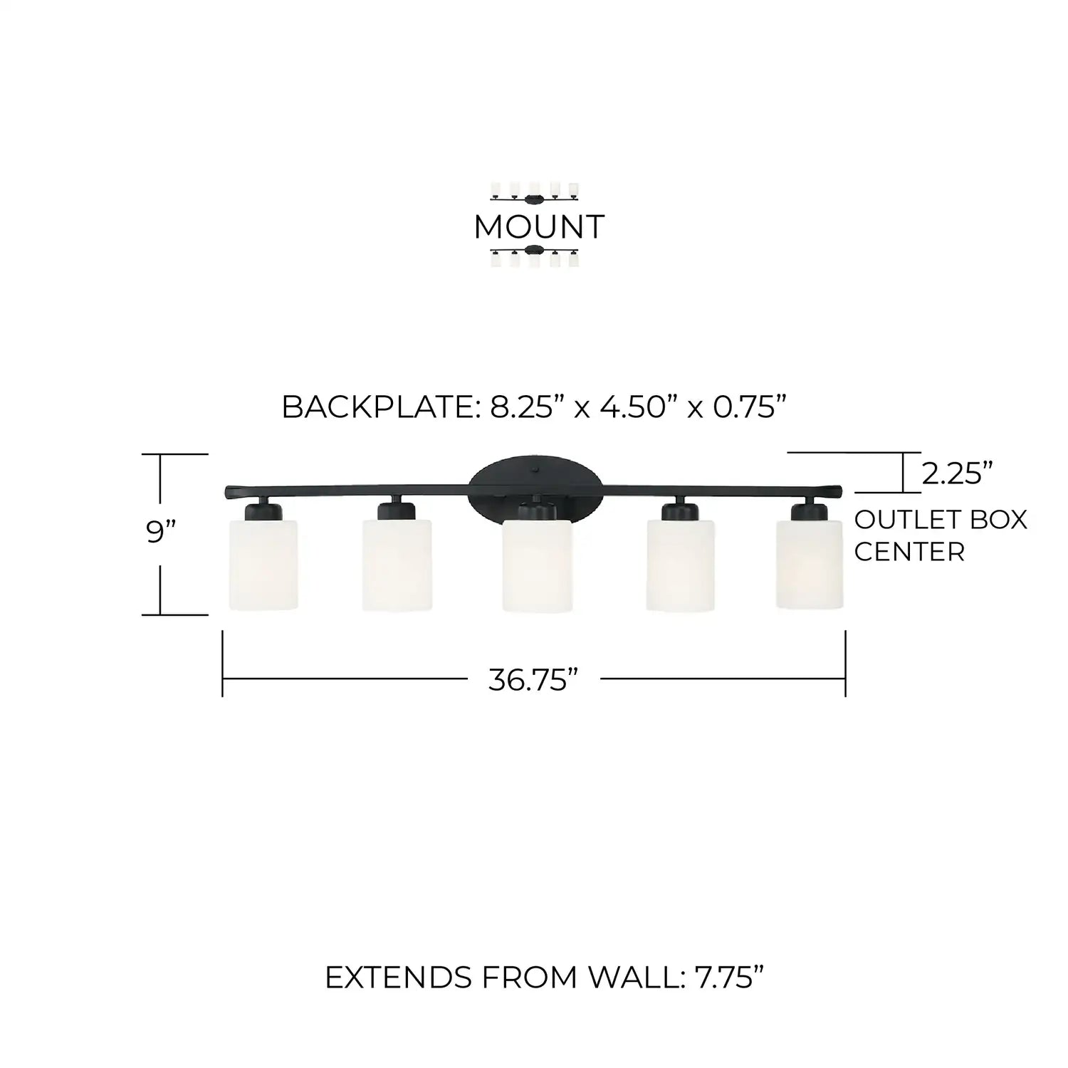 CAPITAL LIGHTING, DIXON VANITY, VANITY LIGHT