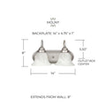 CAPITAL LIGHTING, ARTHUR VANITY, VANITY LIGHT
