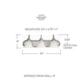 CAPITAL LIGHTING, ARTHUR VANITY, VANITY LIGHT