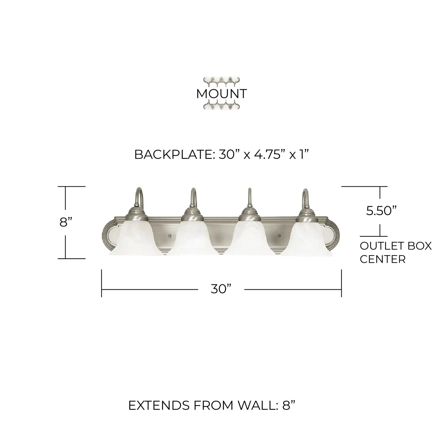 CAPITAL LIGHTING, ARTHUR VANITY, VANITY LIGHT