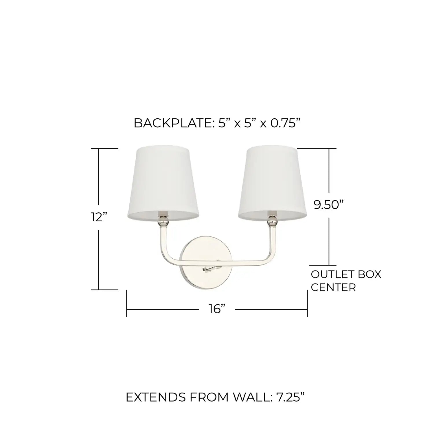 CAPITAL LIGHTING, DAWSON VANITY, VANITY LIGHT
