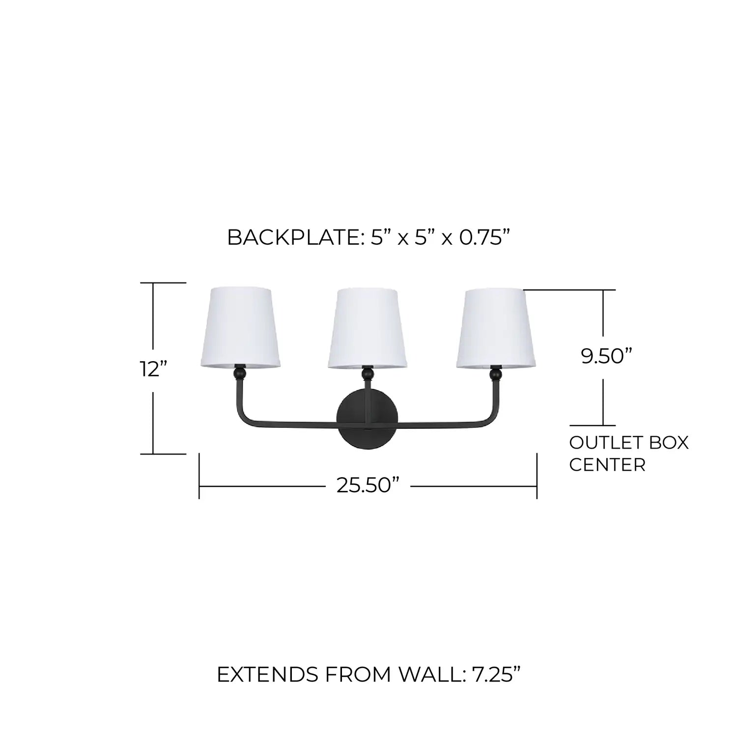 CAPITAL LIGHTING, DAWSON VANITY, VANITY LIGHT