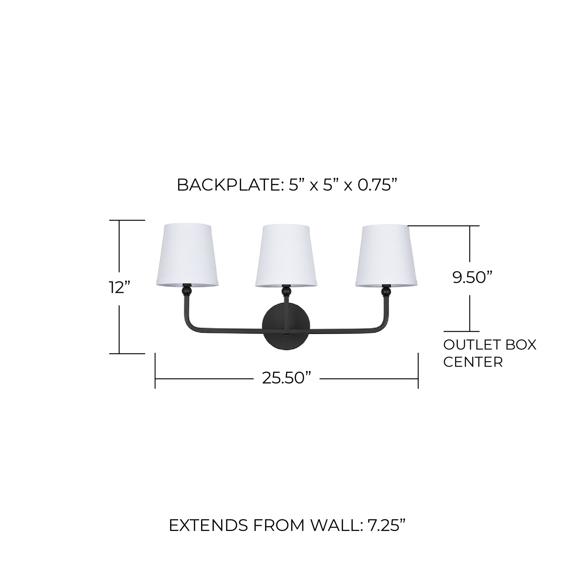 CAPITAL LIGHTING, DAWSON VANITY, VANITY LIGHT