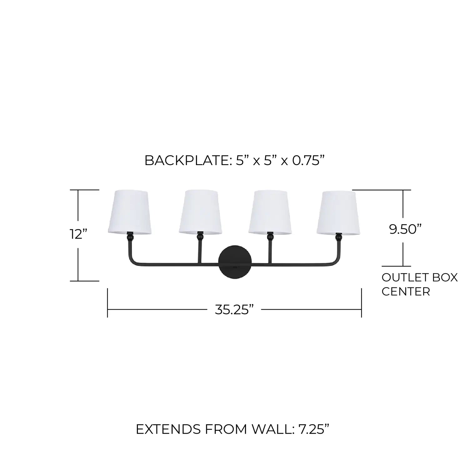 CAPITAL LIGHTING, DAWSON VANITY, VANITY LIGHT