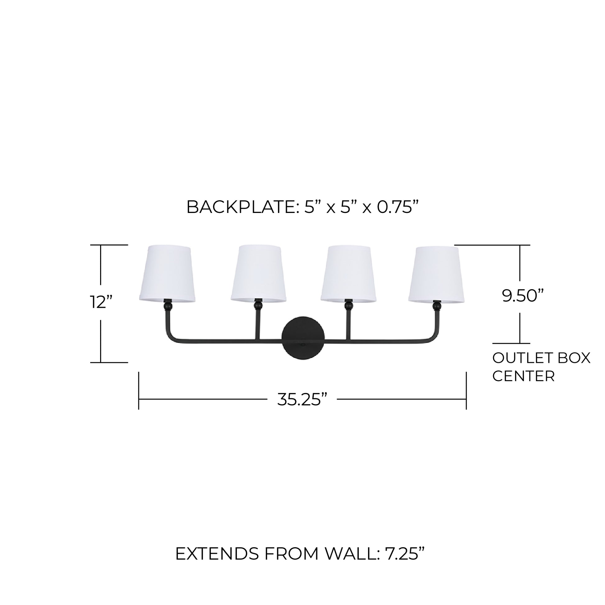 CAPITAL LIGHTING, DAWSON VANITY, VANITY LIGHT