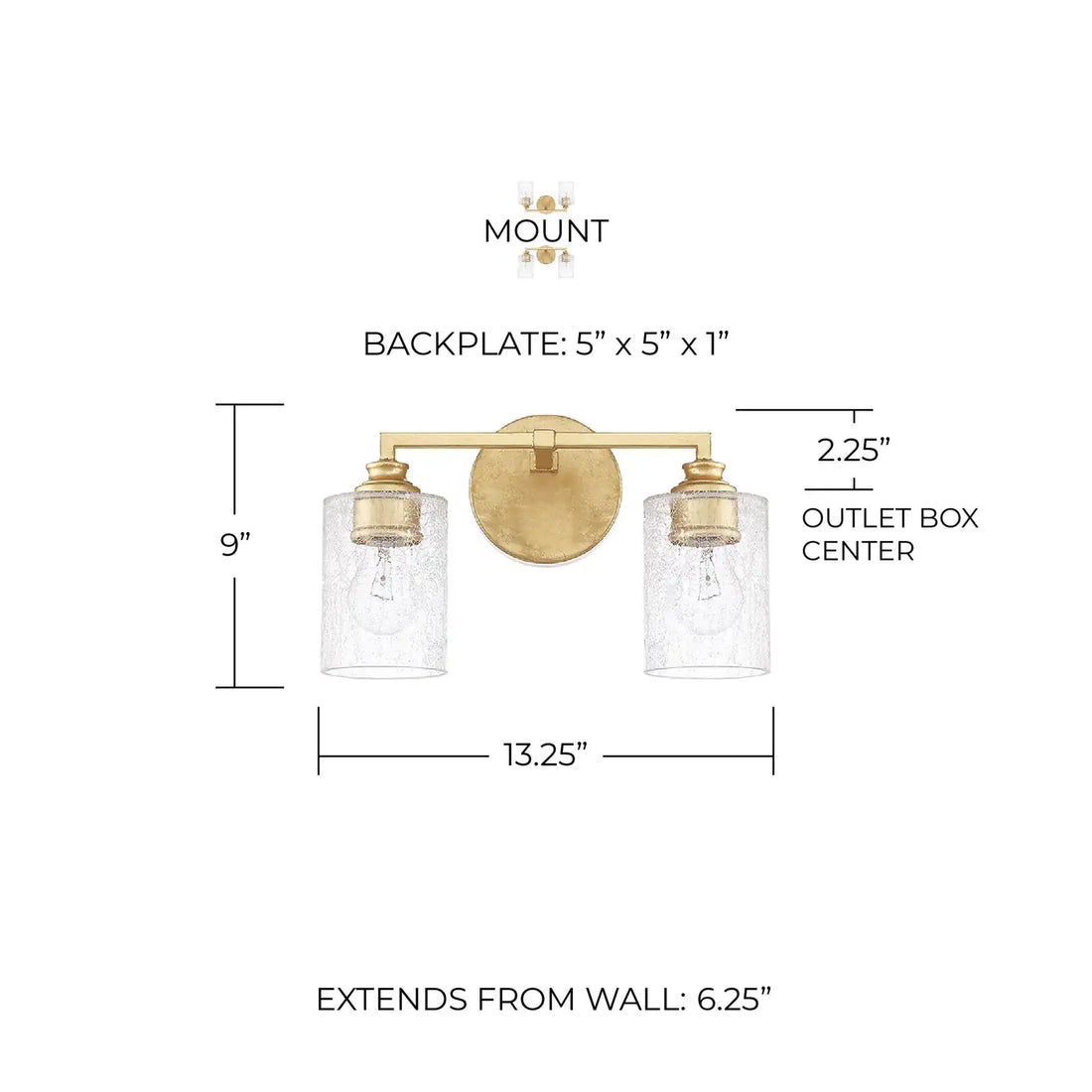 CAPITAL LIGHTING, MILAN VANITY, VANITY LIGHT
