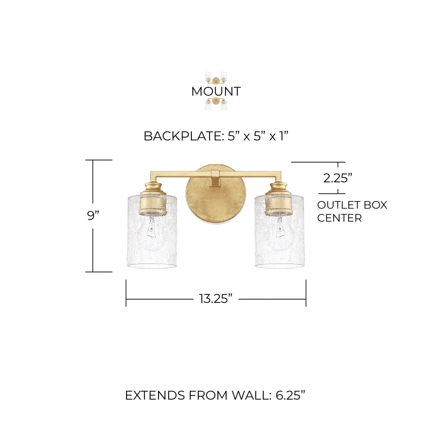 CAPITAL LIGHTING, MILAN VANITY, VANITY LIGHT