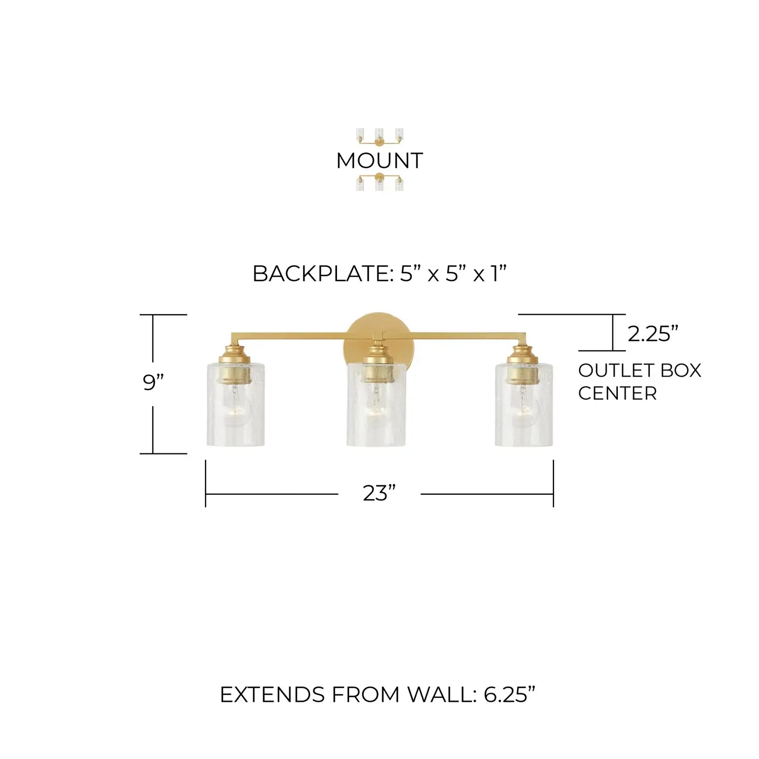 CAPITAL LIGHTING, MILAN VANITY, VANITY LIGHT