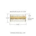 CAPITAL LIGHTING, LENA VANITY, VANITY LIGHT