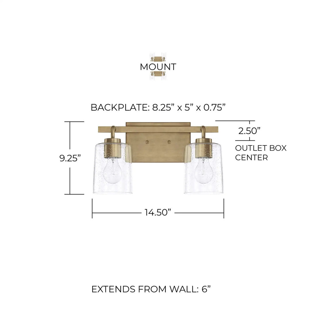 CAPITAL LIGHTING, GREYSON VANITY, VANITY LIGHT