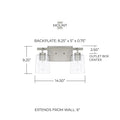 CAPITAL LIGHTING, GREYSON VANITY, VANITY LIGHT