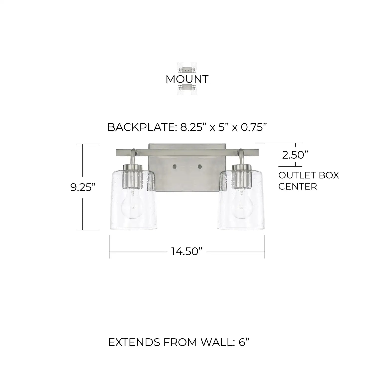 CAPITAL LIGHTING, GREYSON VANITY, VANITY LIGHT