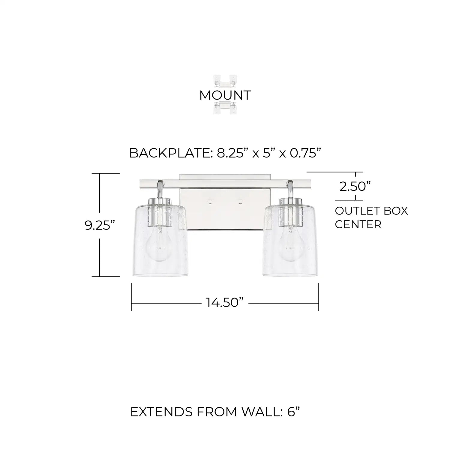 CAPITAL LIGHTING, GREYSON VANITY, VANITY LIGHT