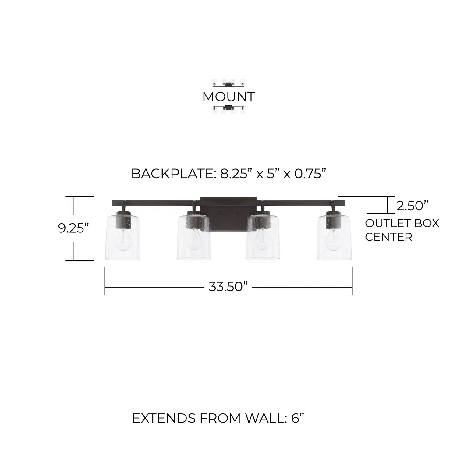 CAPITAL LIGHTING, GREYSON VANITY, VANITY LIGHT