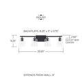 CAPITAL LIGHTING, GREYSON VANITY, VANITY LIGHT