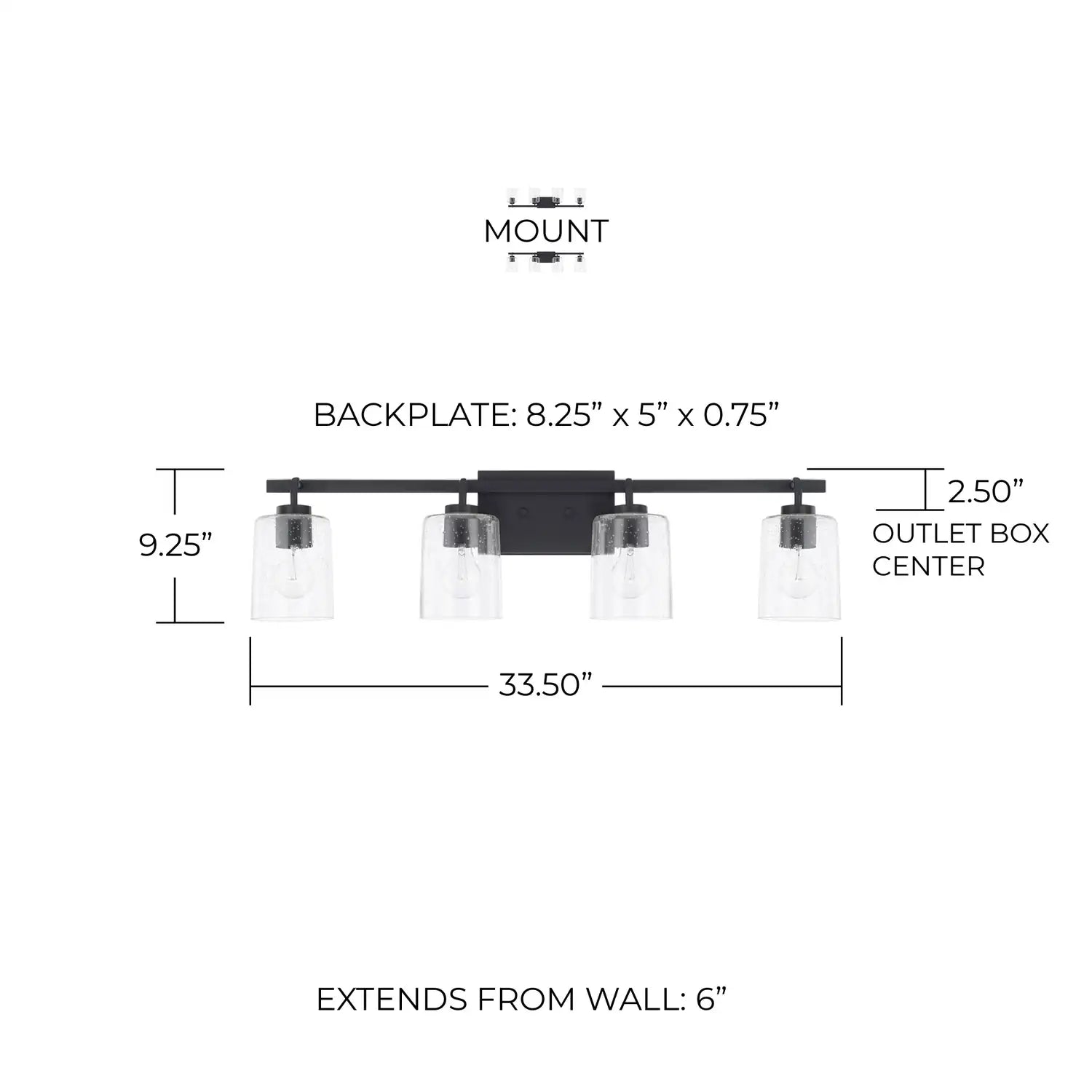 CAPITAL LIGHTING, GREYSON VANITY, VANITY LIGHT