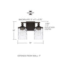 CAPITAL LIGHTING, COLTON VANITY, VANITY LIGHT