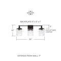 CAPITAL LIGHTING, COLTON VANITY, VANITY LIGHT