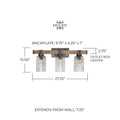 CAPITAL LIGHTING, NOLAN VANITY, VANITY LIGHT