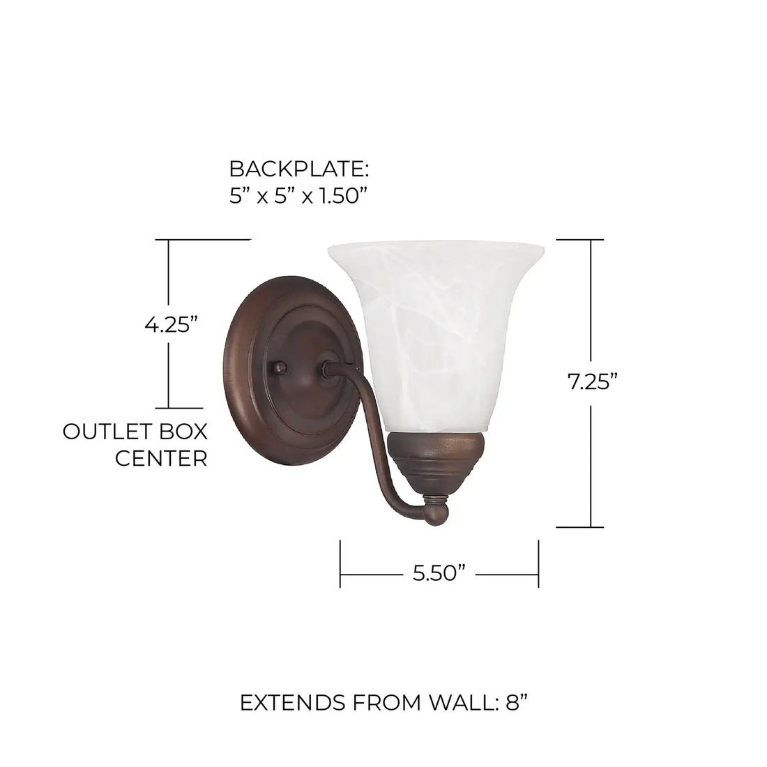 CAPITAL LIGHTING, BRADY SCONCE, WALL SCONCES