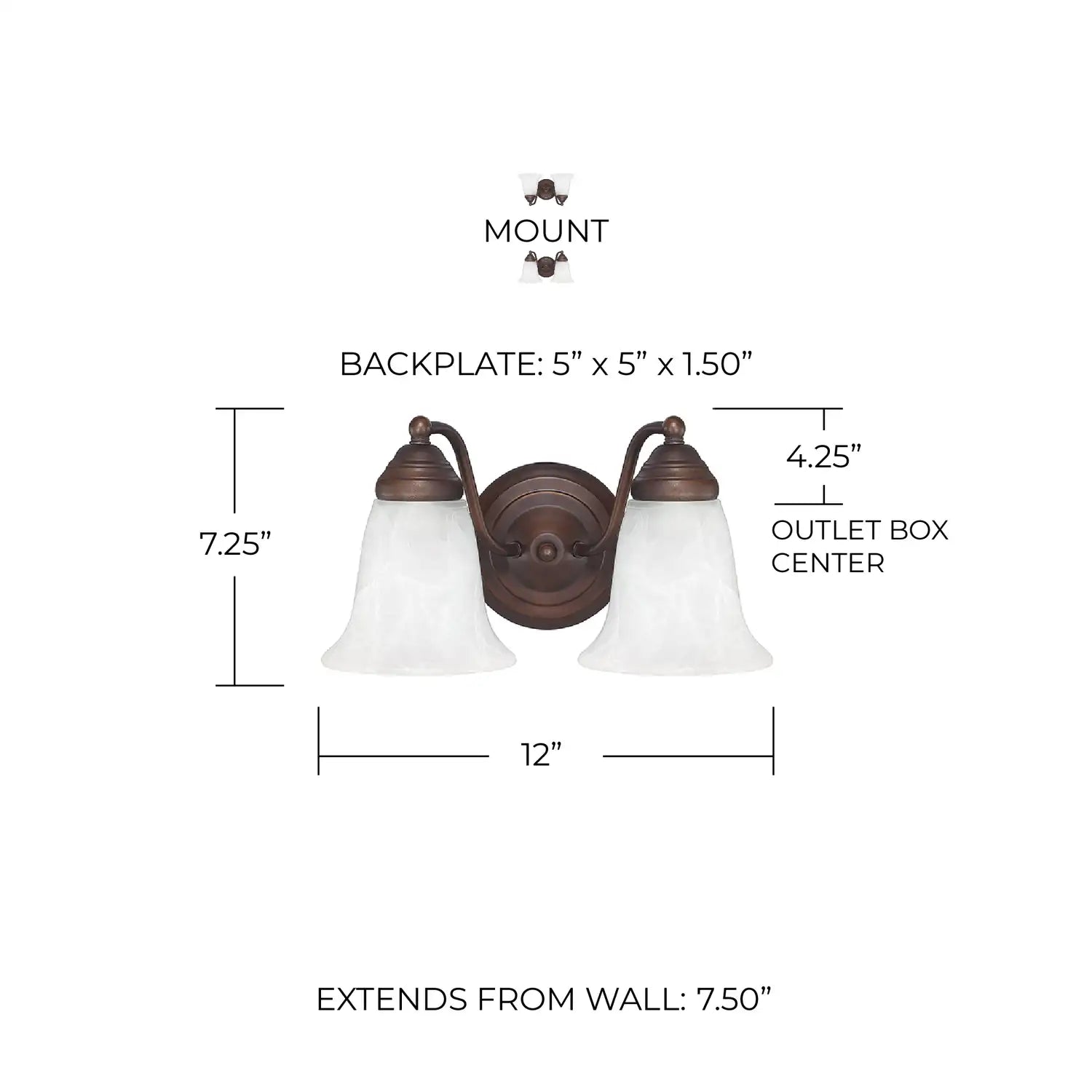 CAPITAL LIGHTING, BRADY VANITY, VANITY LIGHT