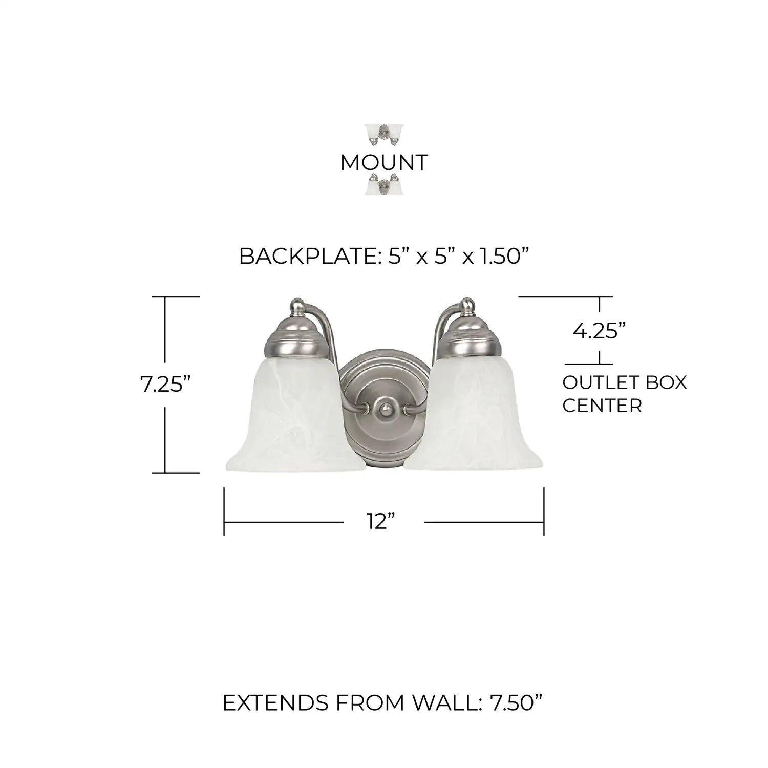 CAPITAL LIGHTING, BRADY VANITY, VANITY LIGHT