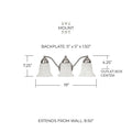 CAPITAL LIGHTING, BRADY VANITY, VANITY LIGHT