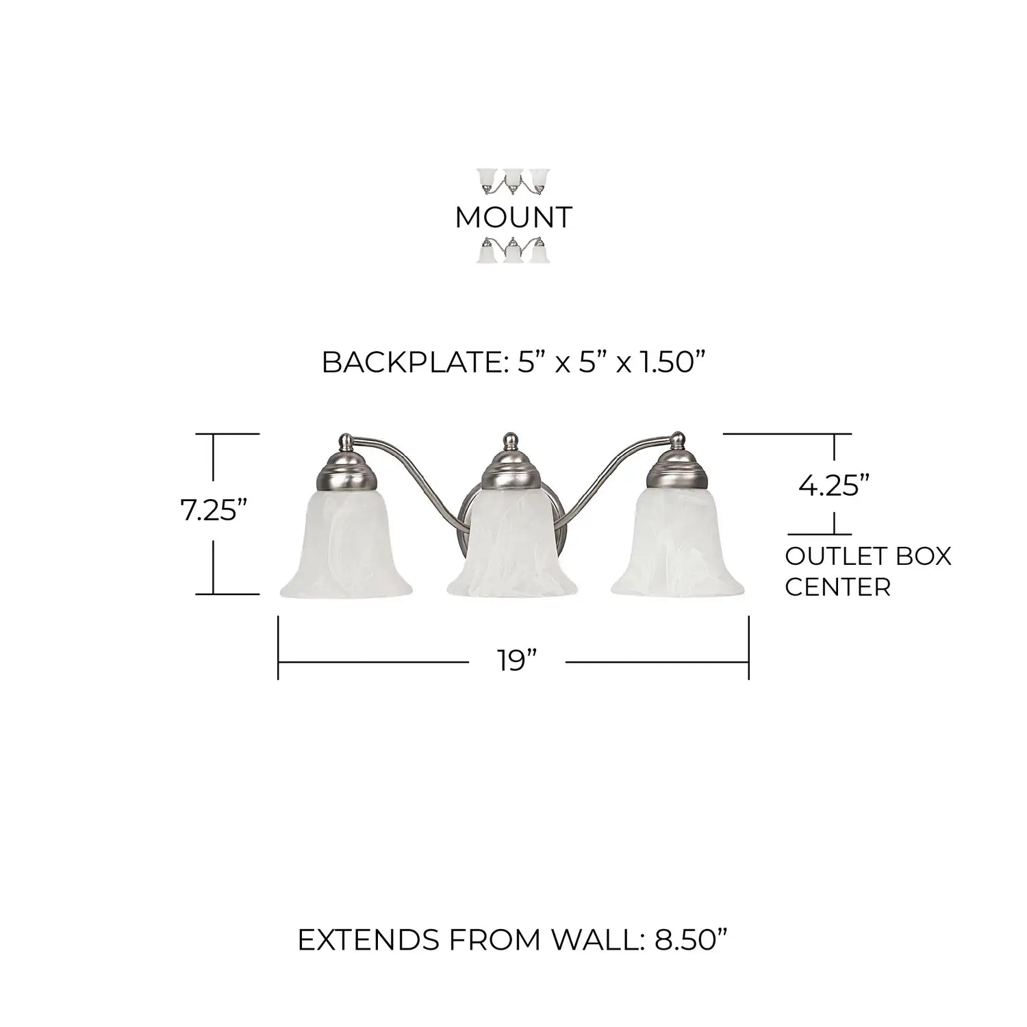 CAPITAL LIGHTING, BRADY VANITY, VANITY LIGHT