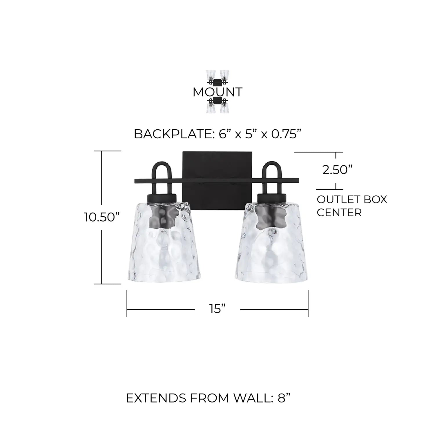 CAPITAL LIGHTING, FENTON VANITY, VANITY LIGHT