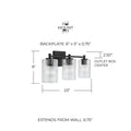 CAPITAL LIGHTING, EMERSON VANITY, VANITY LIGHT
