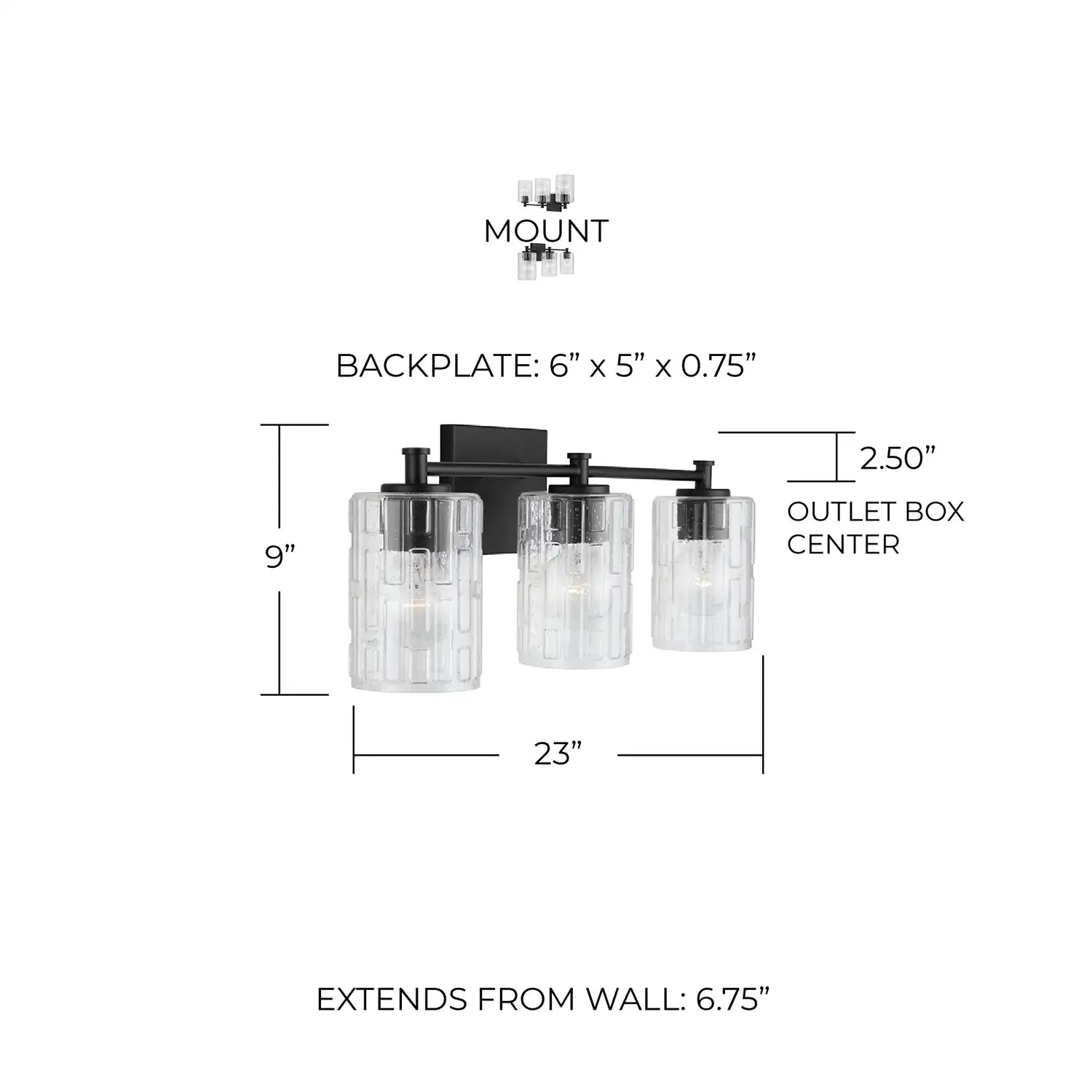 CAPITAL LIGHTING, EMERSON VANITY, VANITY LIGHT
