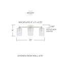 CAPITAL LIGHTING, EMERSON VANITY, VANITY LIGHT