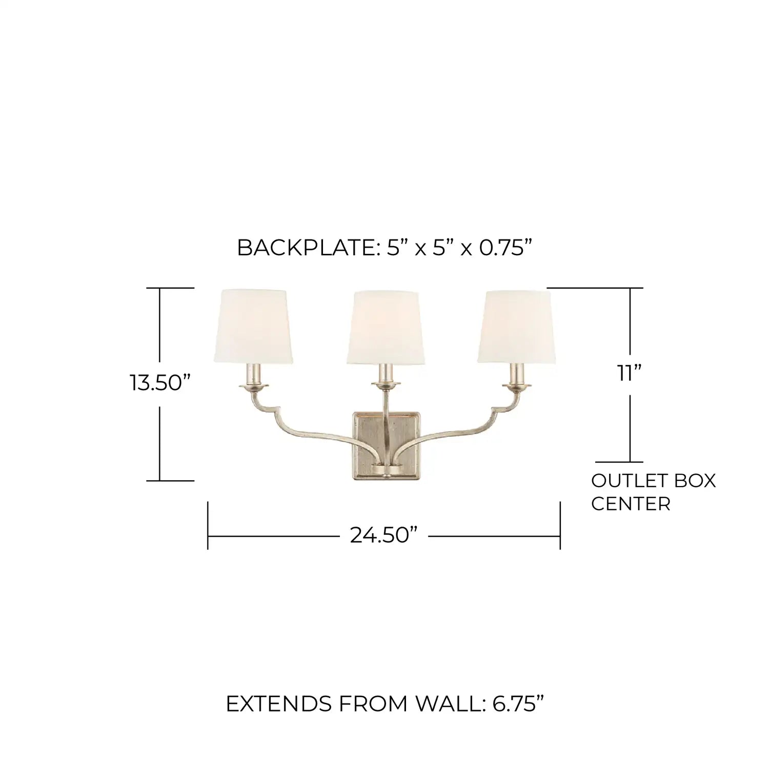 CAPITAL LIGHTING, OPHELIA VANITY, VANITY LIGHT